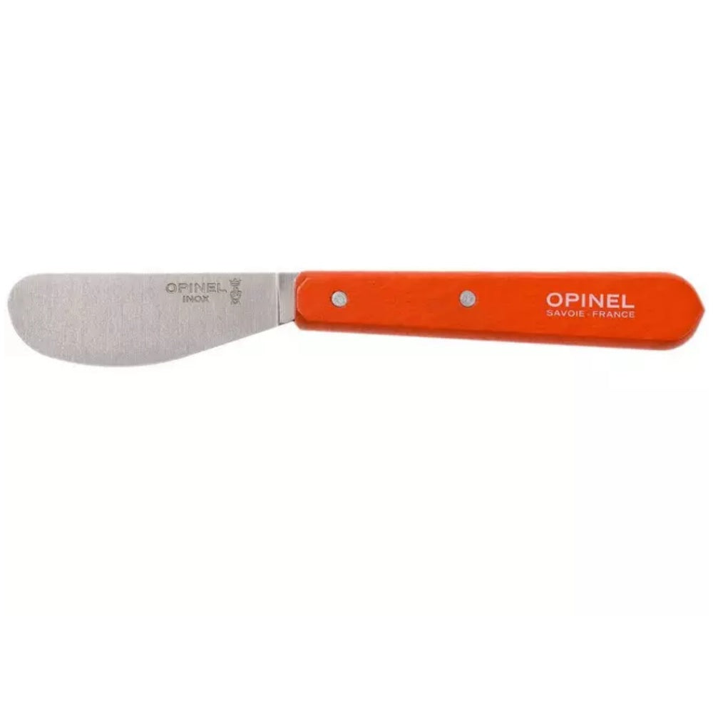 Opinel 115 Natural Varnished Beechwood Kitchen Peeler, 7 cm Blade