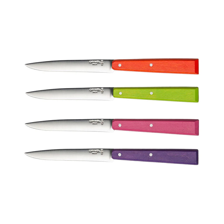 Opinel Bon Appétit N 125 Steak knife Wood - Set of 4