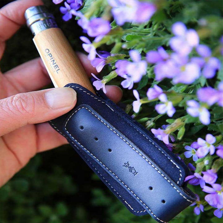 Opinel Leather Sheath Chic Black