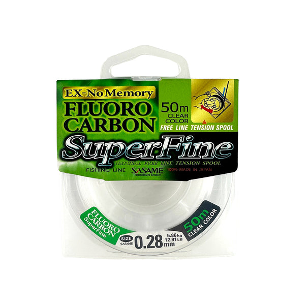 Sasame Fluorocarbon Super Fine Line - 50m