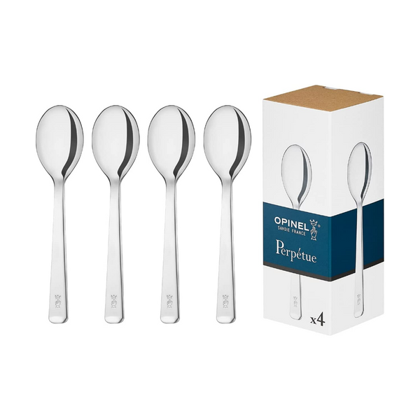 Opinel Perpétue stainless steel cutlery Teaspoon - Set of 4