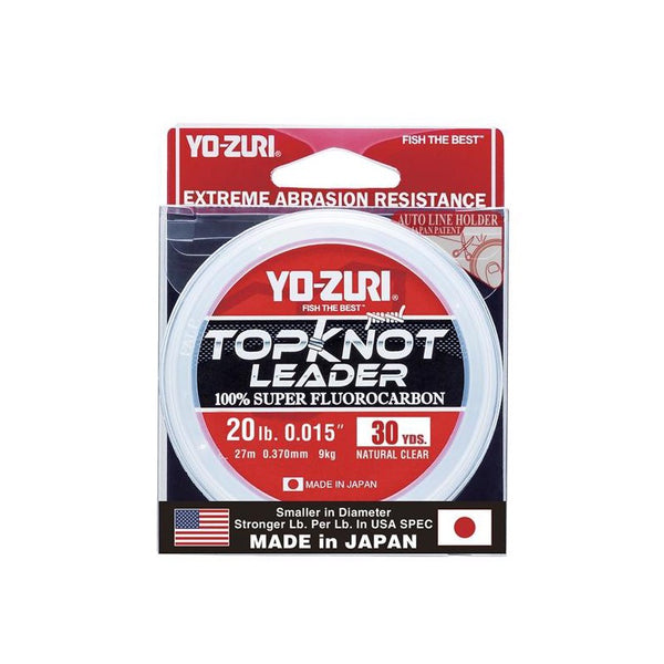 Yo-Zuri Topknot Leader Clear - 30yds