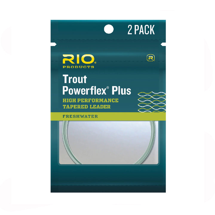 Rio Powerflex Plus Leader - 9ft (2 pack)