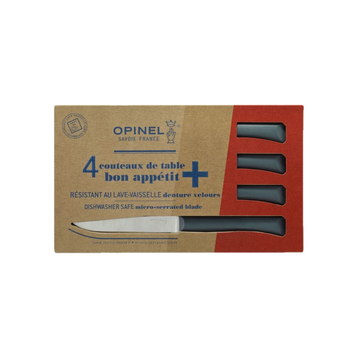 Opinel Bon Appetit+ Steak knife Polymer - Set of 4