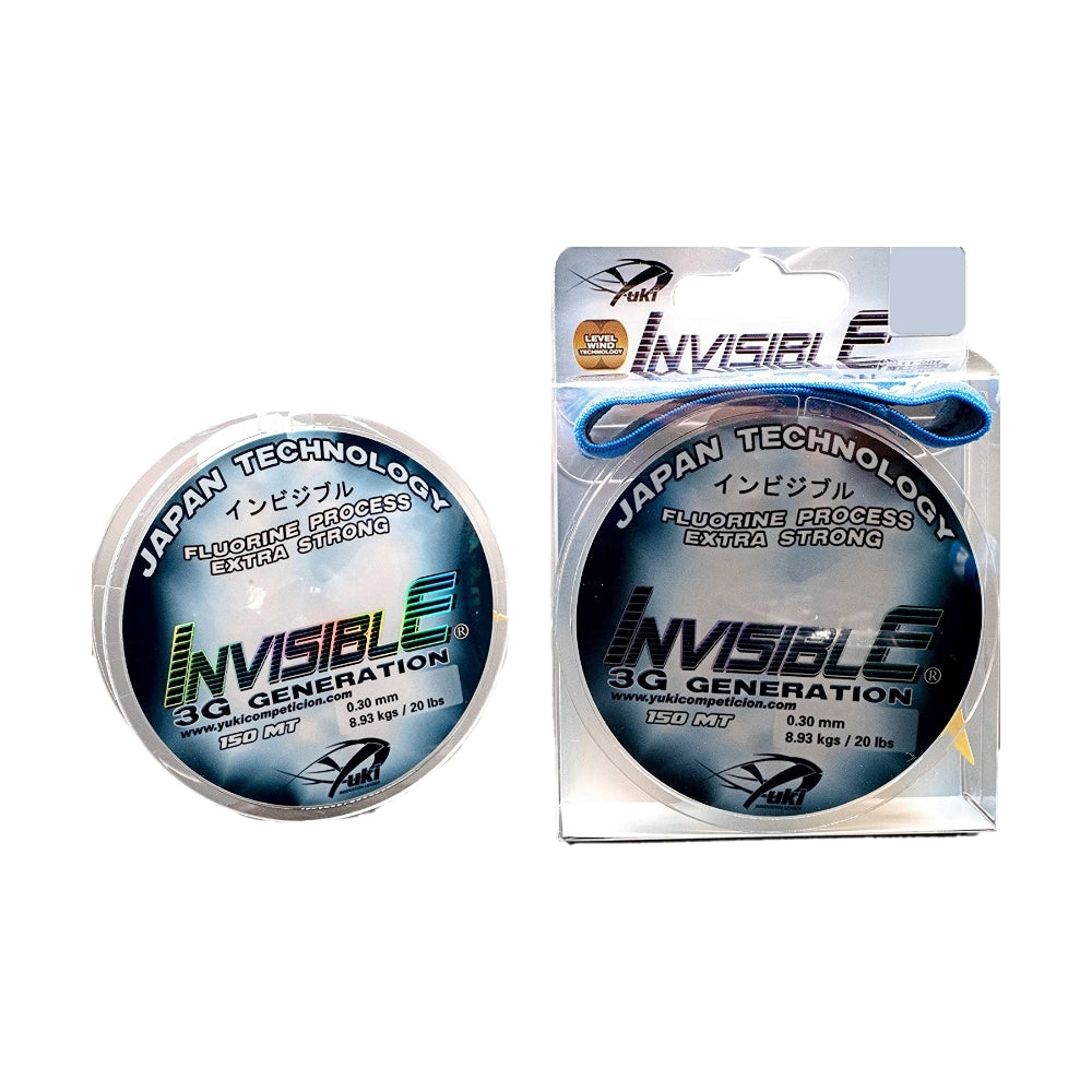 Yuki Invisible 3G Generation Extra Strong Line - 150m – Ballina Angling ...