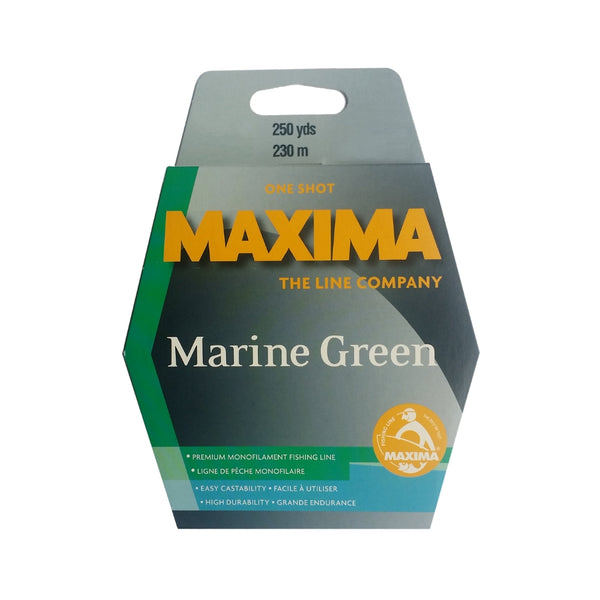 (3) Maxima One Shot 8 lb Test Fishing Line Ultragreen 220 Yards ~ NEW