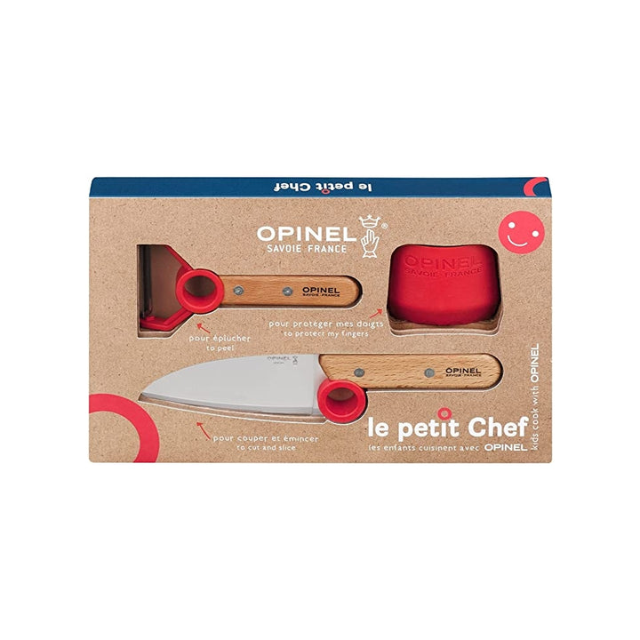 Opinel Le Petit Chef Red Complete Set