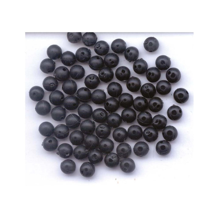 Flashmer Rubber Beads - Black