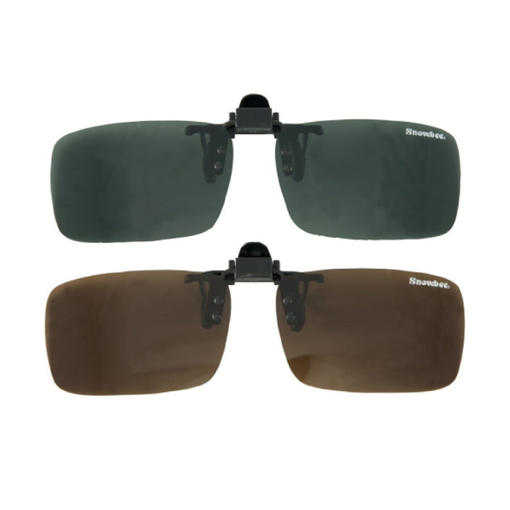 Snowbee Clip-On, Flip-Up Sunglasses With Choice Of Lens Colour